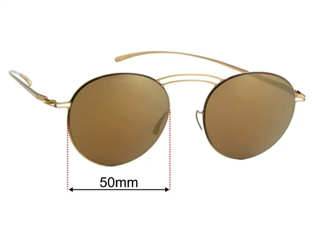 MYKITA × Maison Margiela ケース無し Mykita Maison Martin Margiela MMESSE011 50mm Replacement Lenses